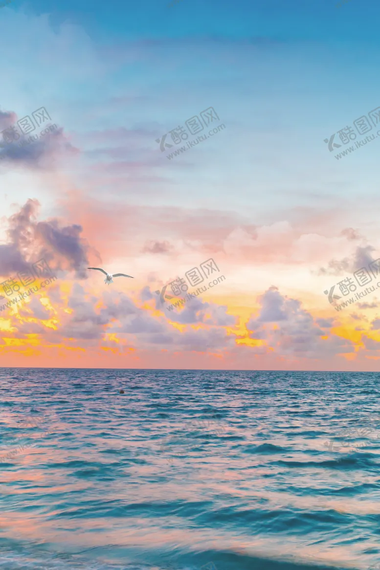 编号：81417603160525147515【酷图网】源文件下载-海上风景画