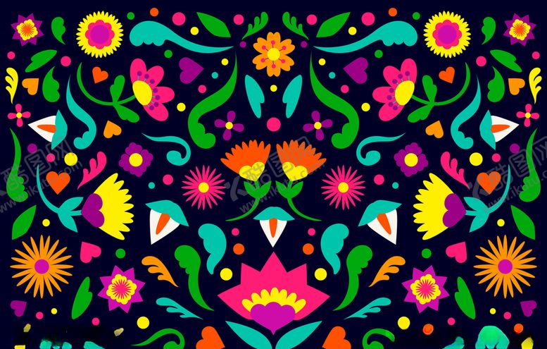 编号：61403810100114166270【酷图网】源文件下载-花圈多彩背景