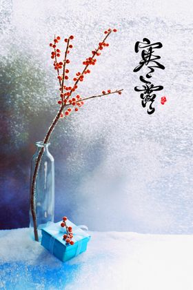 寒露节气活动海报宣传