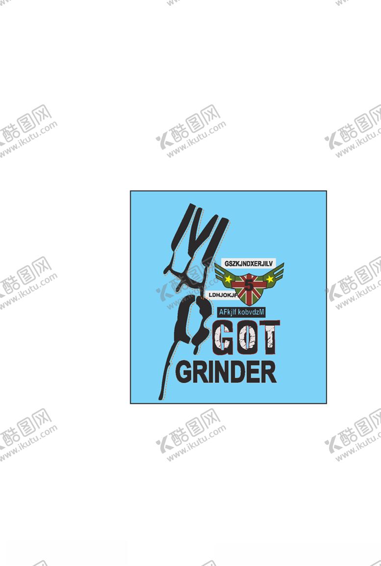 编号：73958409191915223562【酷图网】源文件下载-字母印花