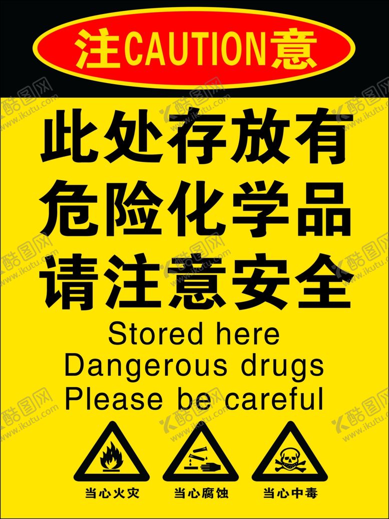 编号：52642102251234151816【酷图网】源文件下载-此处存放有危险化学品