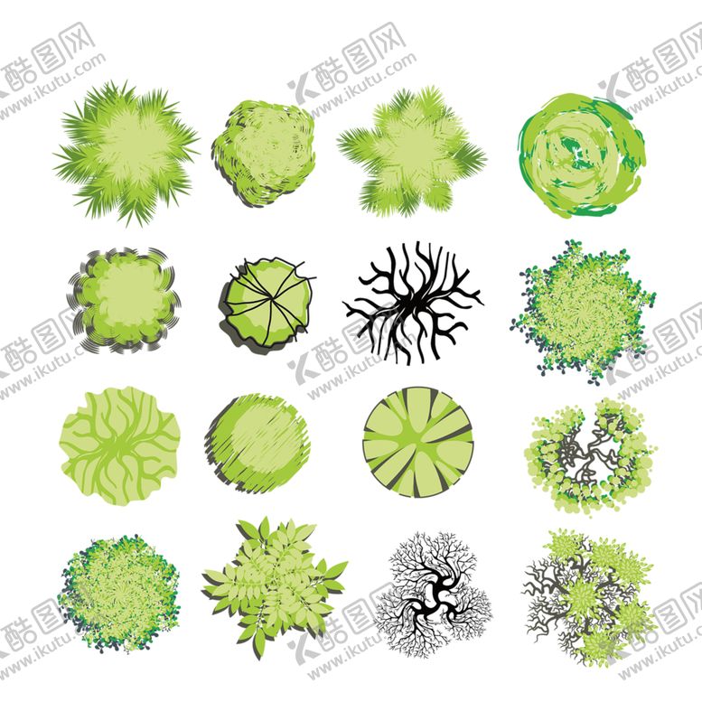编号：99345010082259143173【酷图网】源文件下载-绿色装饰