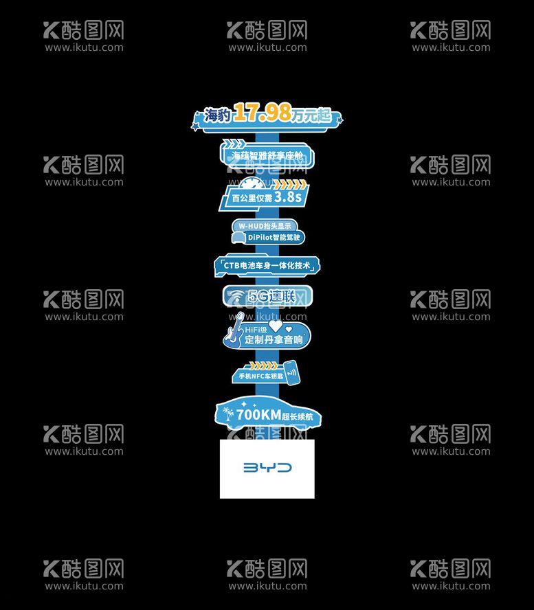 编号：60651402261541392922【酷图网】源文件下载-海洋网海豹荣耀版立牌