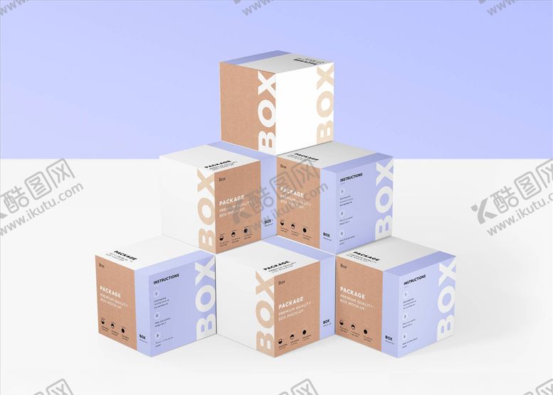 编号：42056410070329084782【酷图网】源文件下载-包装盒样机