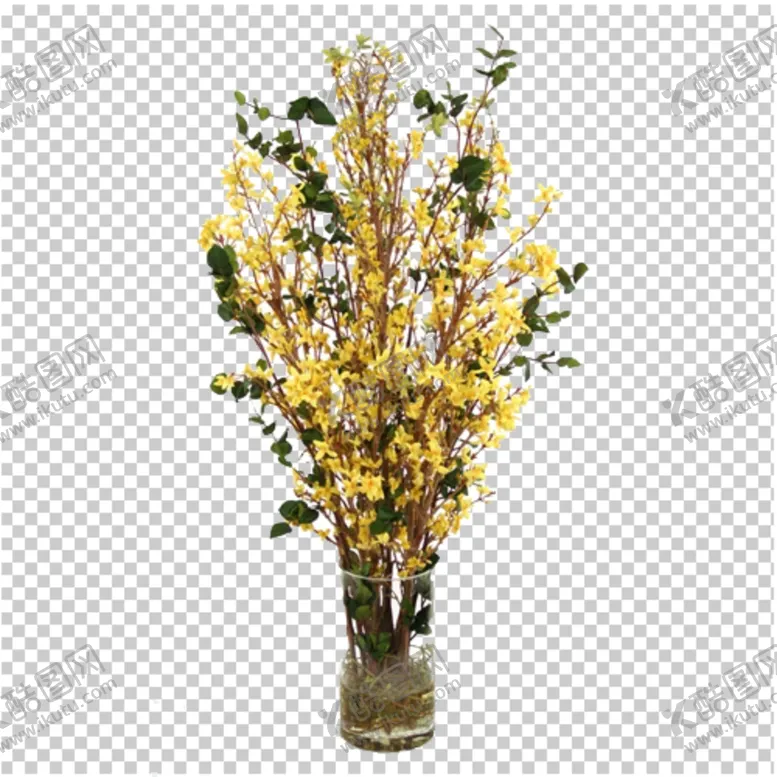 编号：67852004170942415282【酷图网】源文件下载-透明底花艺绿植摆件桌花