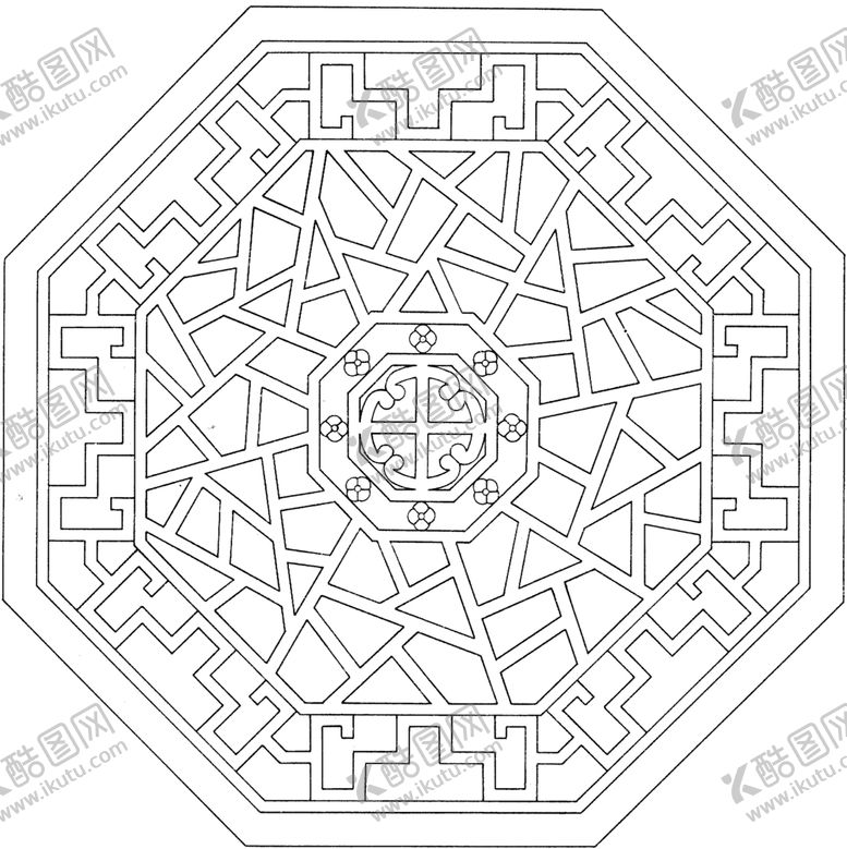 编号：23563809260808145765【酷图网】源文件下载-镂空花图案