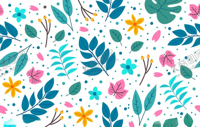 编号：69008109250929027587【酷图网】源文件下载-叶子背景