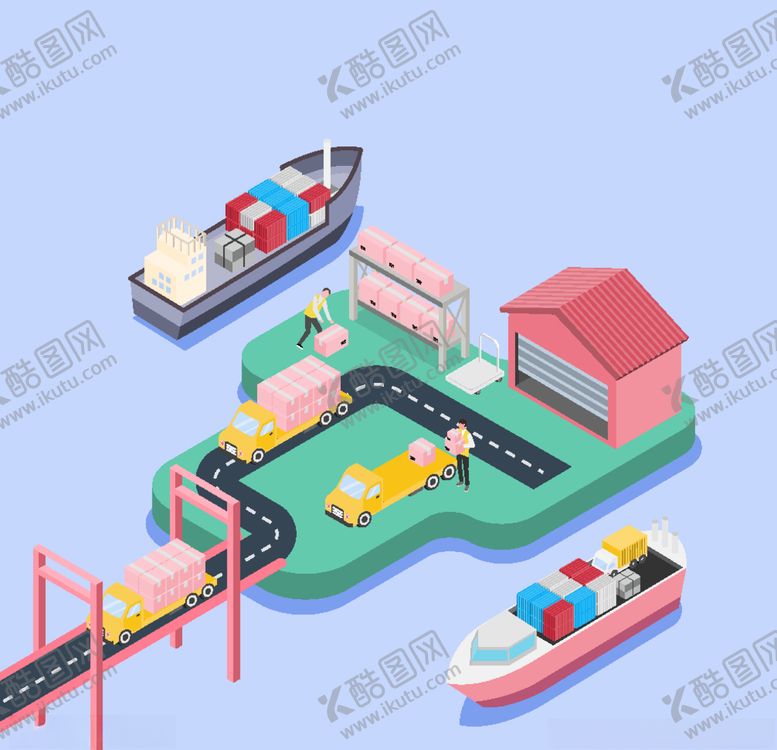 编号：73292307061333427224【酷图网】源文件下载-物流