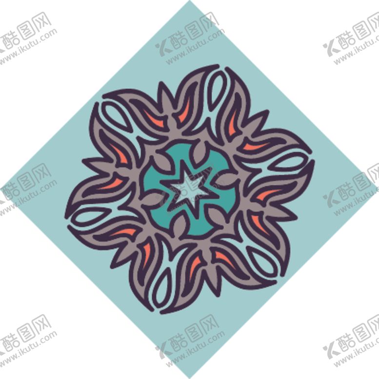 编号：33245809202108377573【酷图网】源文件下载-古典少数民族花纹底纹矢量