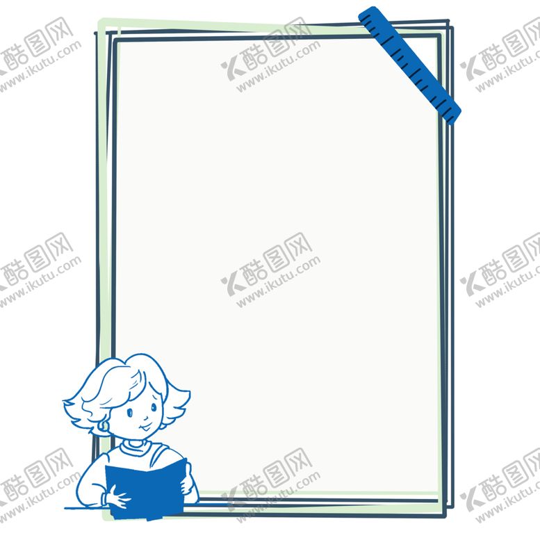 编号：84550409260618571651【酷图网】源文件下载-卡通边框简洁边框