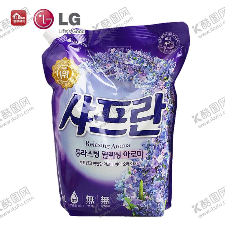 编号：23779710210947389639【酷图网】源文件下载-LG衣物柔顺剂薰衣草韩国