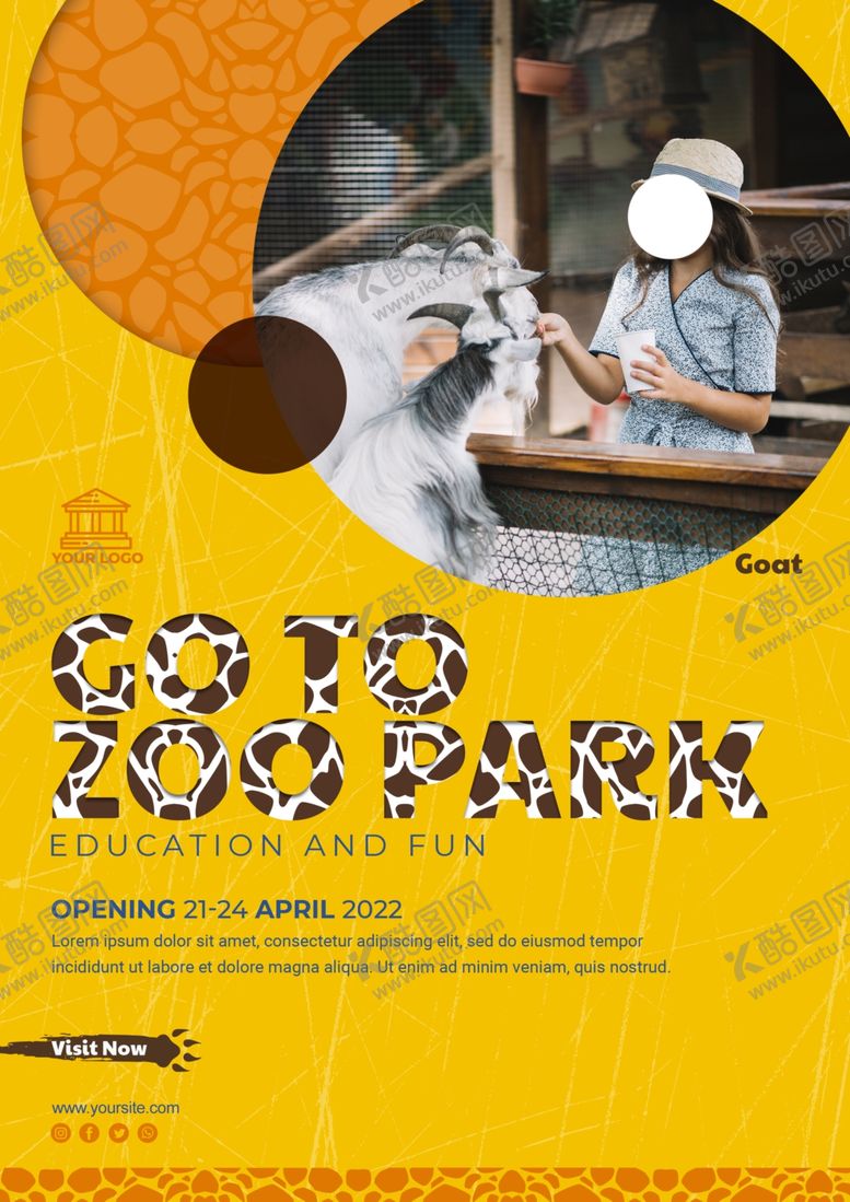 编号：31701410070207441656【酷图网】源文件下载-动物海报