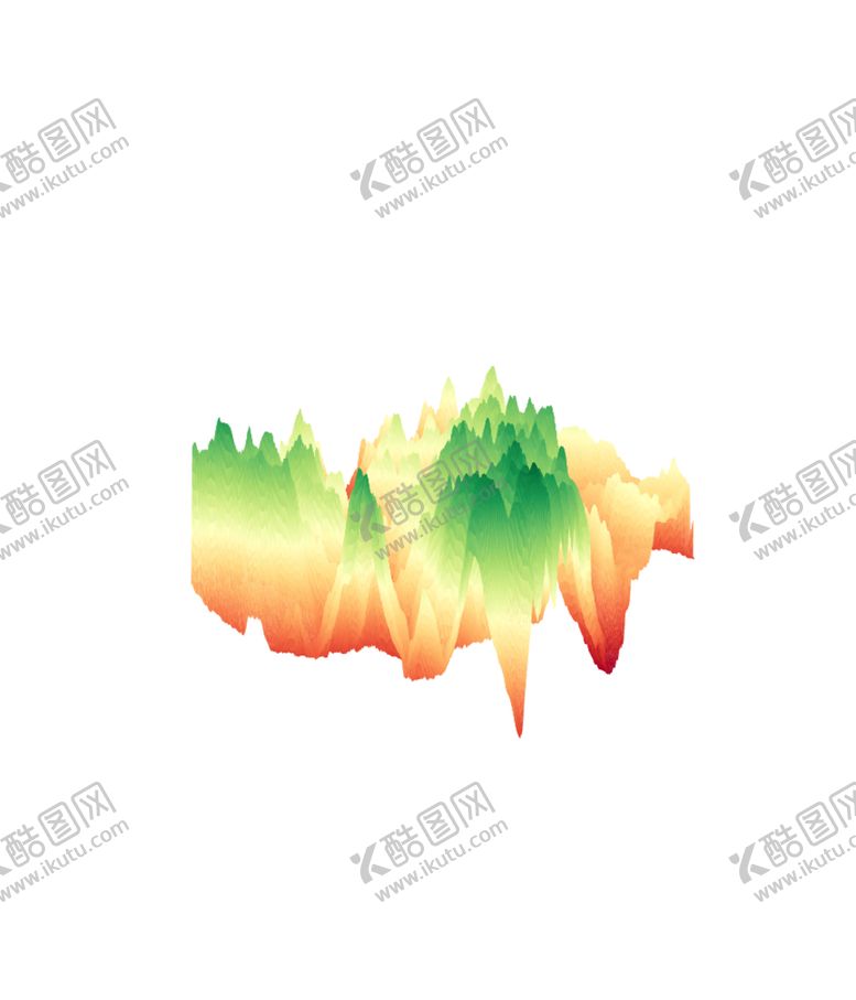 编号：17625604141440288714【酷图网】源文件下载-抽象山峰