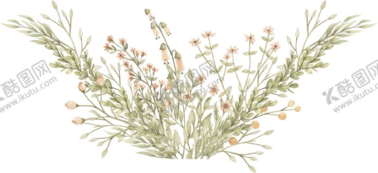 编号：74814709110805184054【酷图网】源文件下载-彩绘枝叶