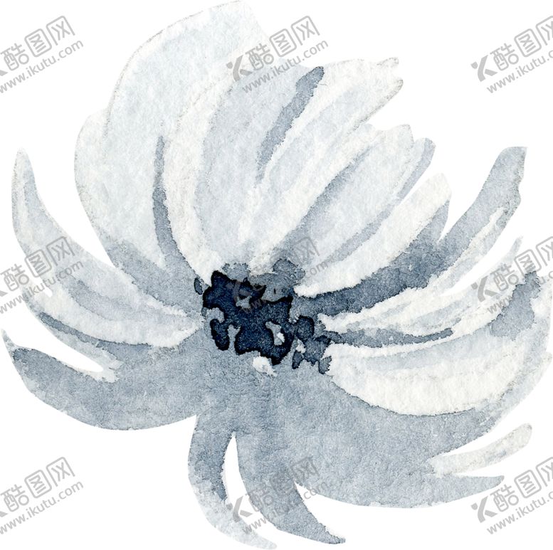 编号：48015510050324492634【酷图网】源文件下载-水彩绘画花朵树枝装饰