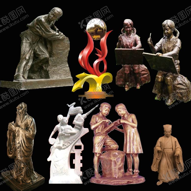 编号：59360909271932215641【酷图网】源文件下载-雕像