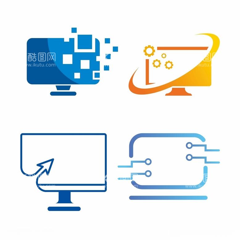 编号：94187201141854068027【酷图网】源文件下载-电脑标志设计