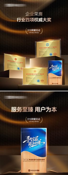 产品获奖粽金系列海报