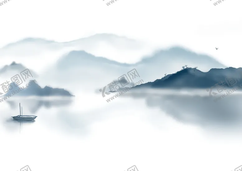 编号：55998107011604304167【酷图网】源文件下载-水墨山水