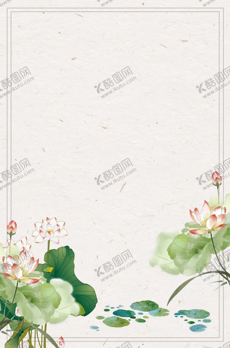 编号：24311306271452404407【酷图网】源文件下载-荷花背景