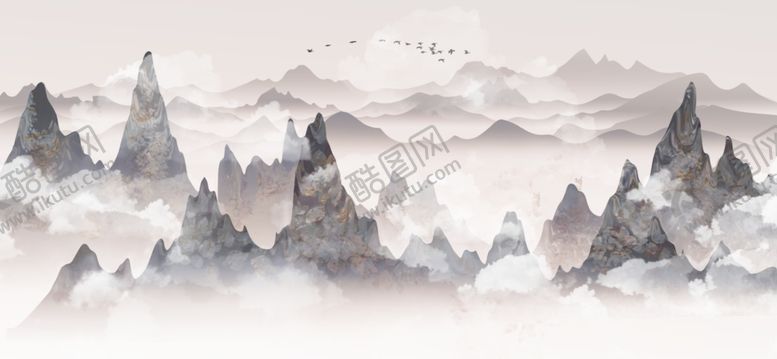 编号：94028309231737399020【酷图网】源文件下载-水墨山水