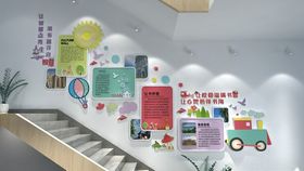校园楼梯文化墙