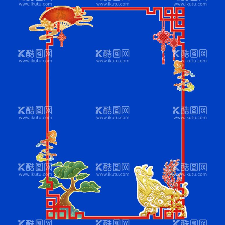 编号：52084110101604438327【酷图网】源文件下载-国潮风元素 