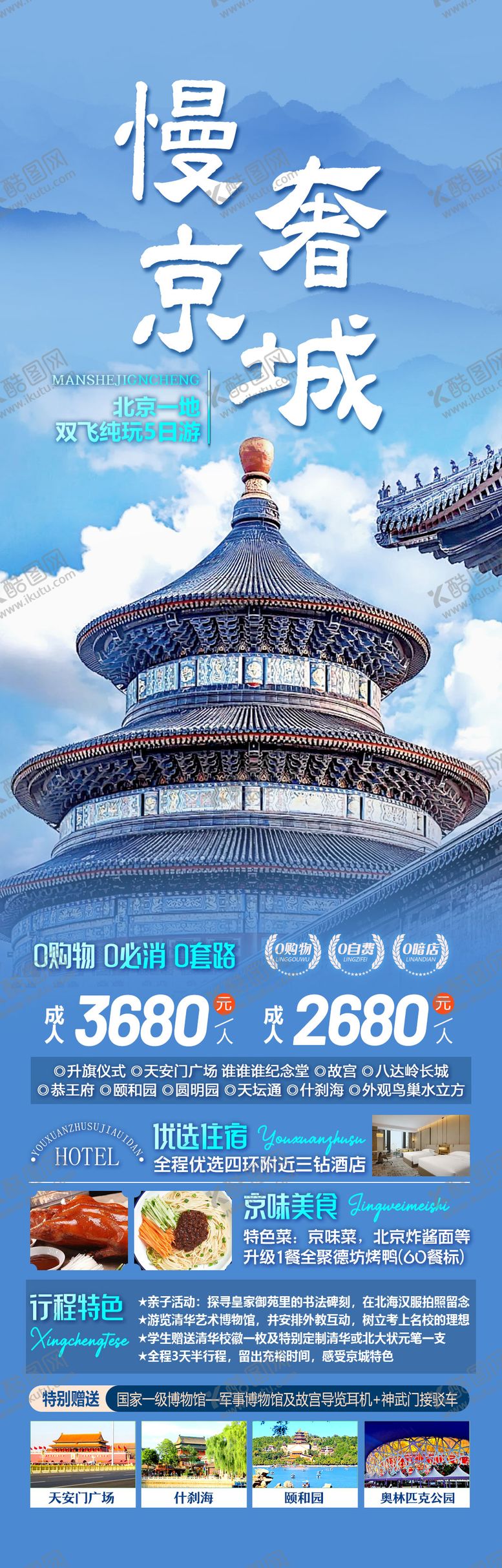 编号：49151210242136402306【酷图网】源文件下载-慢奢京城旅游长图