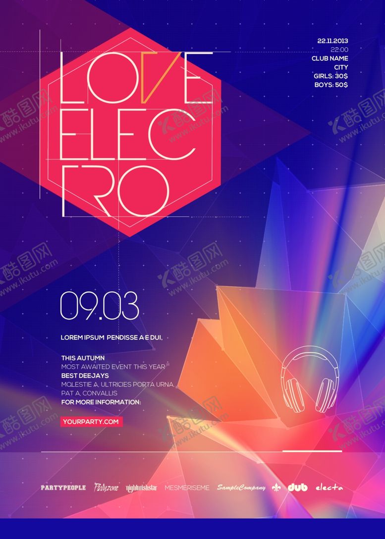 编号：90385709221135162664【酷图网】源文件下载-国外潮流促销时尚海报