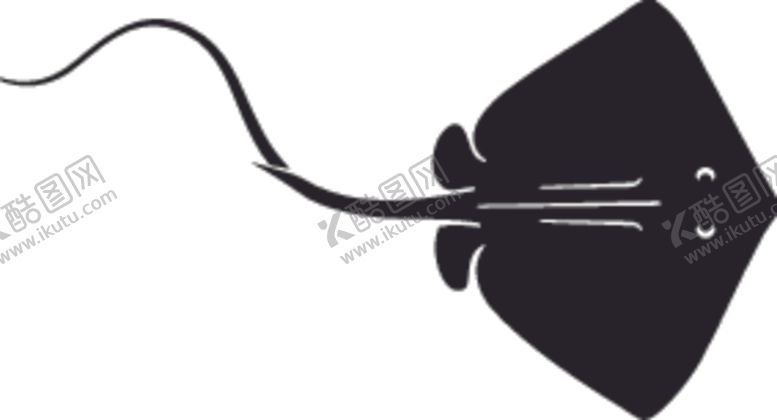 编号：73542909260049077642【酷图网】源文件下载-海洋生物系列魔鬼鱼