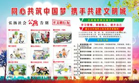 兰州市创建文明城市系列展展板