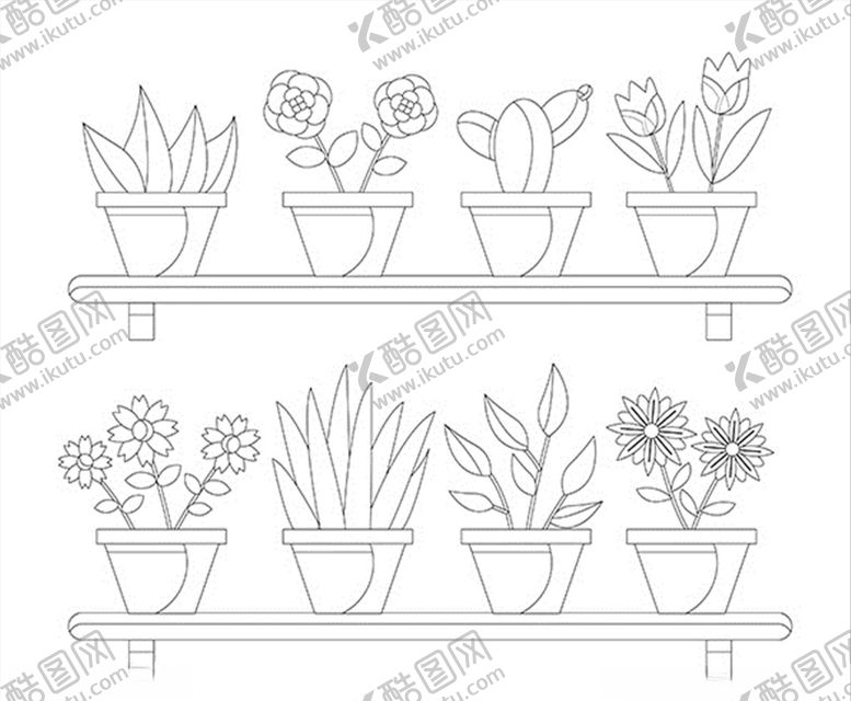 编号：42971010311852189654【酷图网】源文件下载-盆景植物芦荟花纹花朵印花
