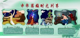 神话角色展示海报