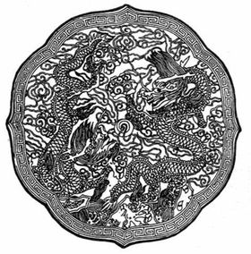 中式花边图案