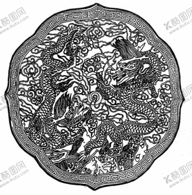 编号：30508305011656114420【酷图网】源文件下载-中式花边图案