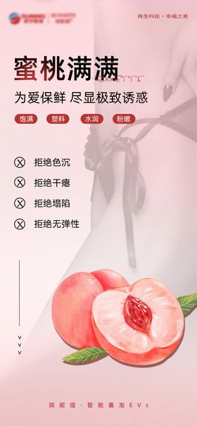 私密粉嫩医美海报