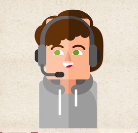 矢量人物扁人物职业人物