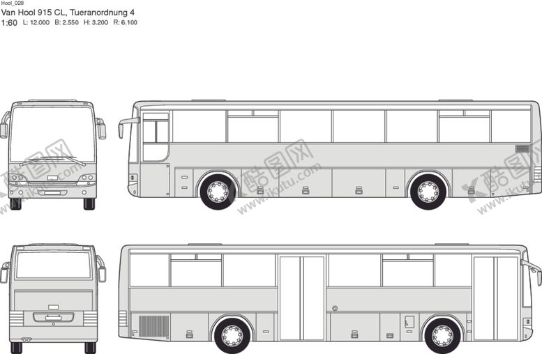 编号：62552609212327397755【酷图网】源文件下载-手绘客运汽车