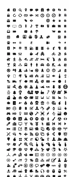 矢量图标