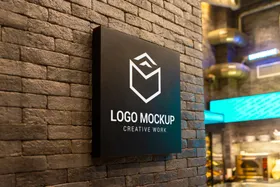 LOGO样机宣传品牌企业