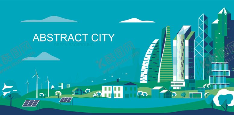 编号：41494409201809467279【酷图网】源文件下载-抽象科技城市背景