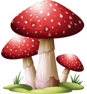 卡通蘑菇