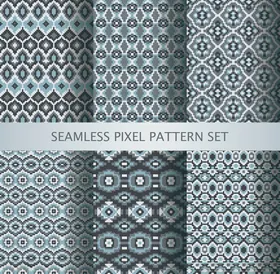 几何图案泳池瓷砖设计