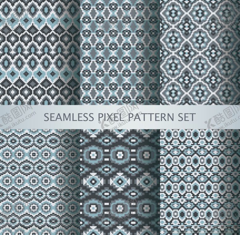 编号：99583211021904201519【酷图网】源文件下载-几何图案泳池瓷砖设计