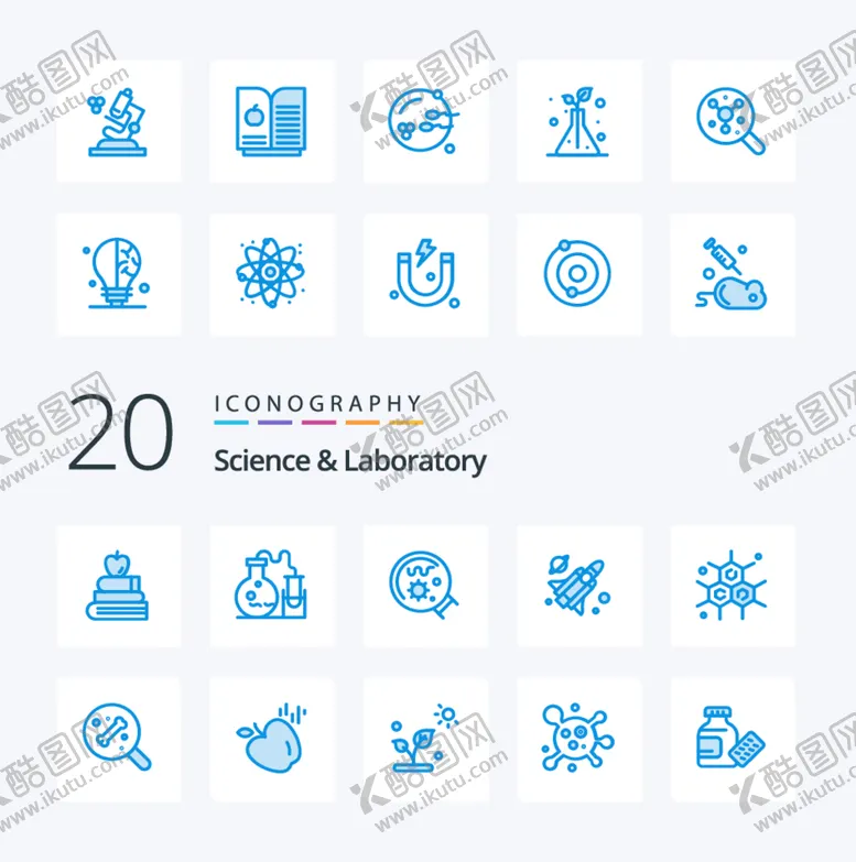 编号：62475301140336165394【酷图网】源文件下载-科学研究图标