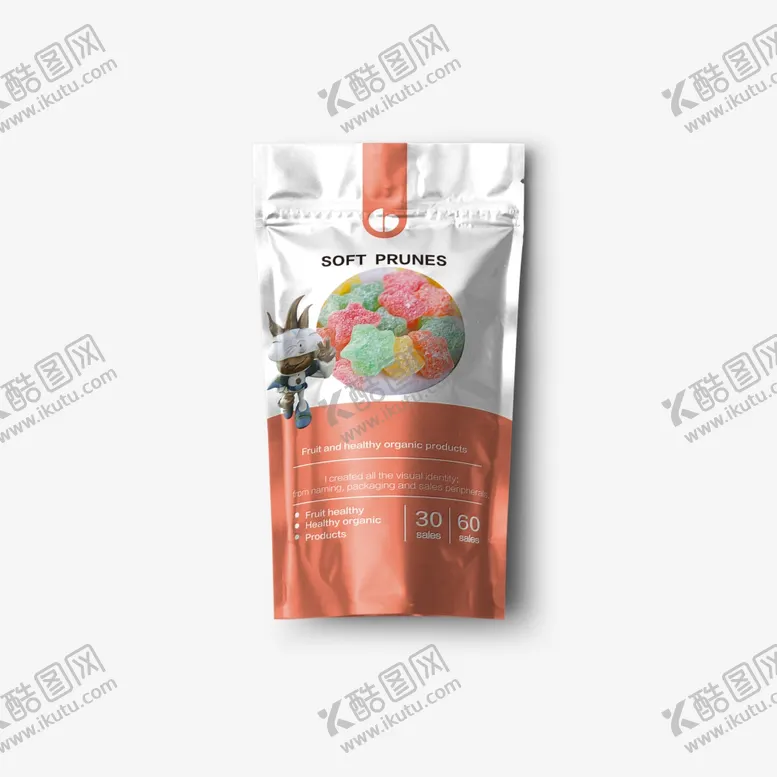 编号：41508903131219223308【酷图网】源文件下载-零食包装样机软糖