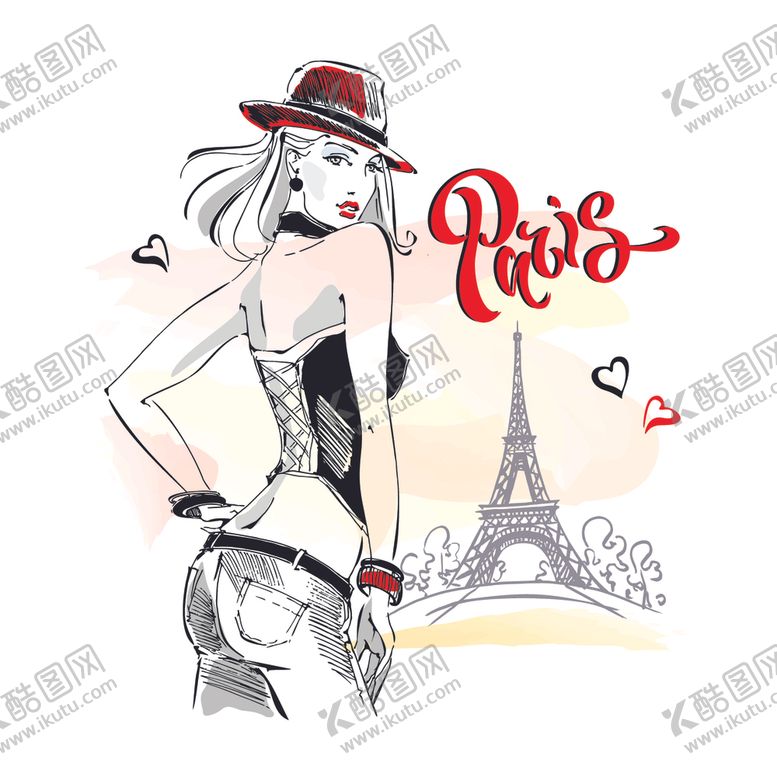 编号：49913206292316518051【酷图网】源文件下载-女性插画