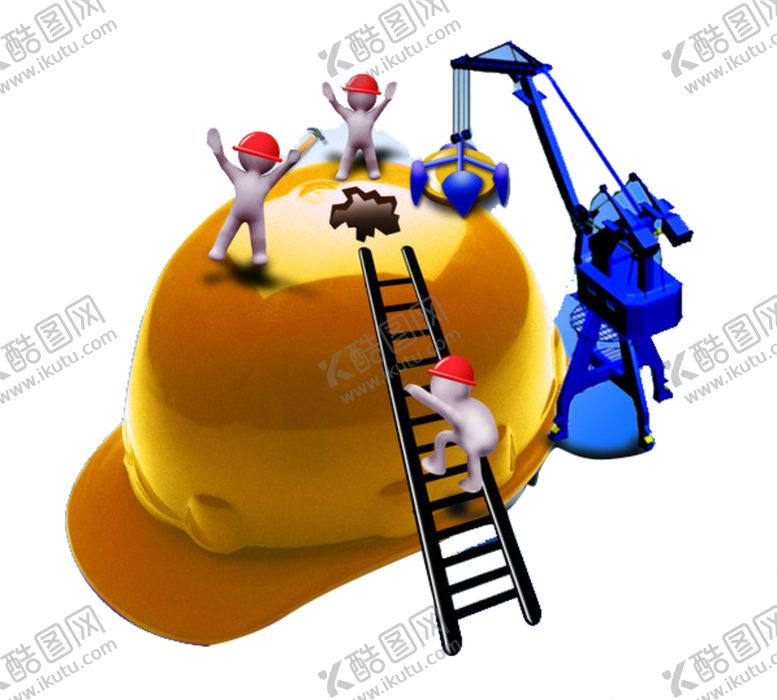 编号：81288509210044176124【酷图网】源文件下载-施工卡通图片