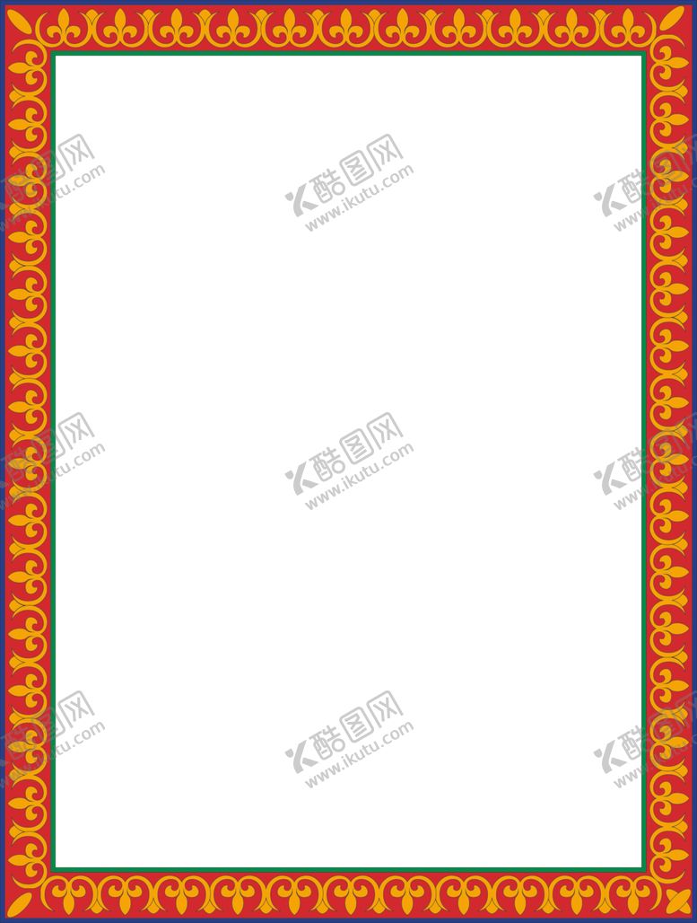 编号：62298909240031565686【酷图网】源文件下载-简约花纹边框