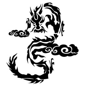 水墨龙